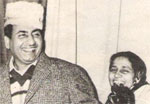 Mohd Rafi with wife
