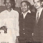 Rafi Sahab with Naushad and Shakeel