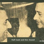 Rafi Sahab and Dev Anand