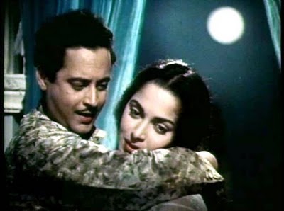 Guru Dutt and Waheeda Rahman Guru Dutt and Waheeda Rahmanv