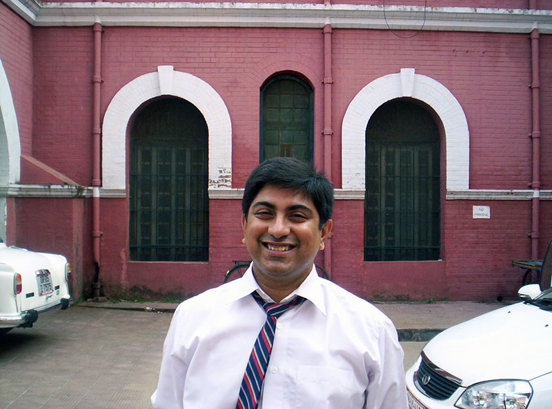Souvik Chatterji, the author of this article