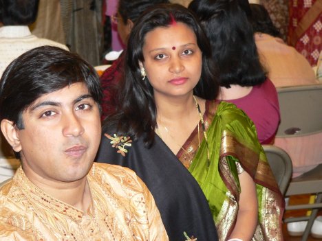 Souvik Chatterji - the author along with his wife, Rumi Chatterji