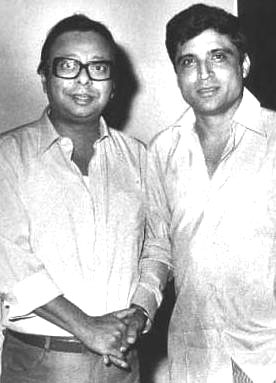 R.D.Burman with Javed Akhtar