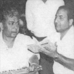 Mohd Rafi with Chitragupt