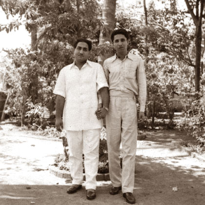 Hameed and Rafi Sahab in Poona, India
