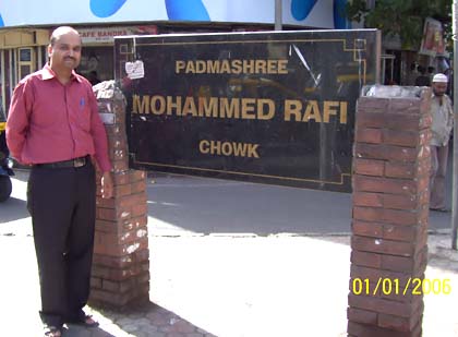 Rafi chowk in Mumbai
