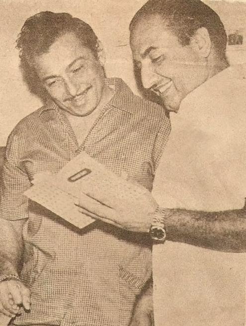 Mohd Rafi with Madan Mohan