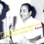 Rafi Sahab with Jaikishen and Harindranath Chattopadhyay