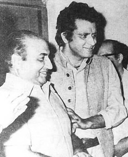 Mohd Rafi and Manoj Kumar