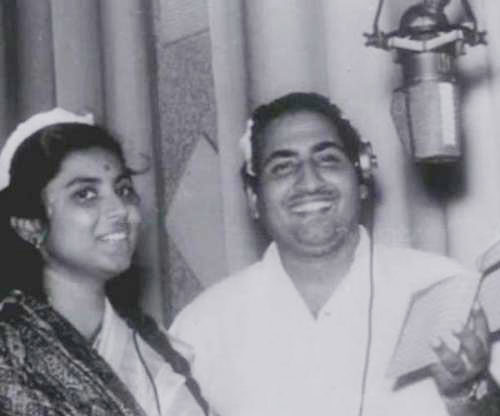 Mohd Rafi and Suman Kalyanpur