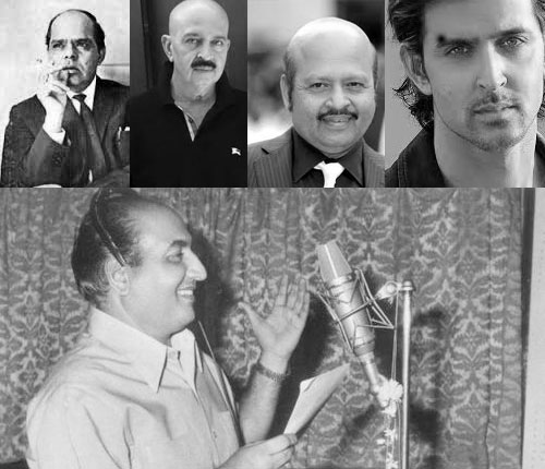 Mohammed Rafi with legacy of composer Roshan